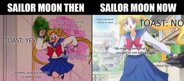 Sailor Moon Crystal Trailer Toast