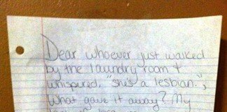 Las notas pasivo-agresivas, una vez más, nos sacan una sonrisa