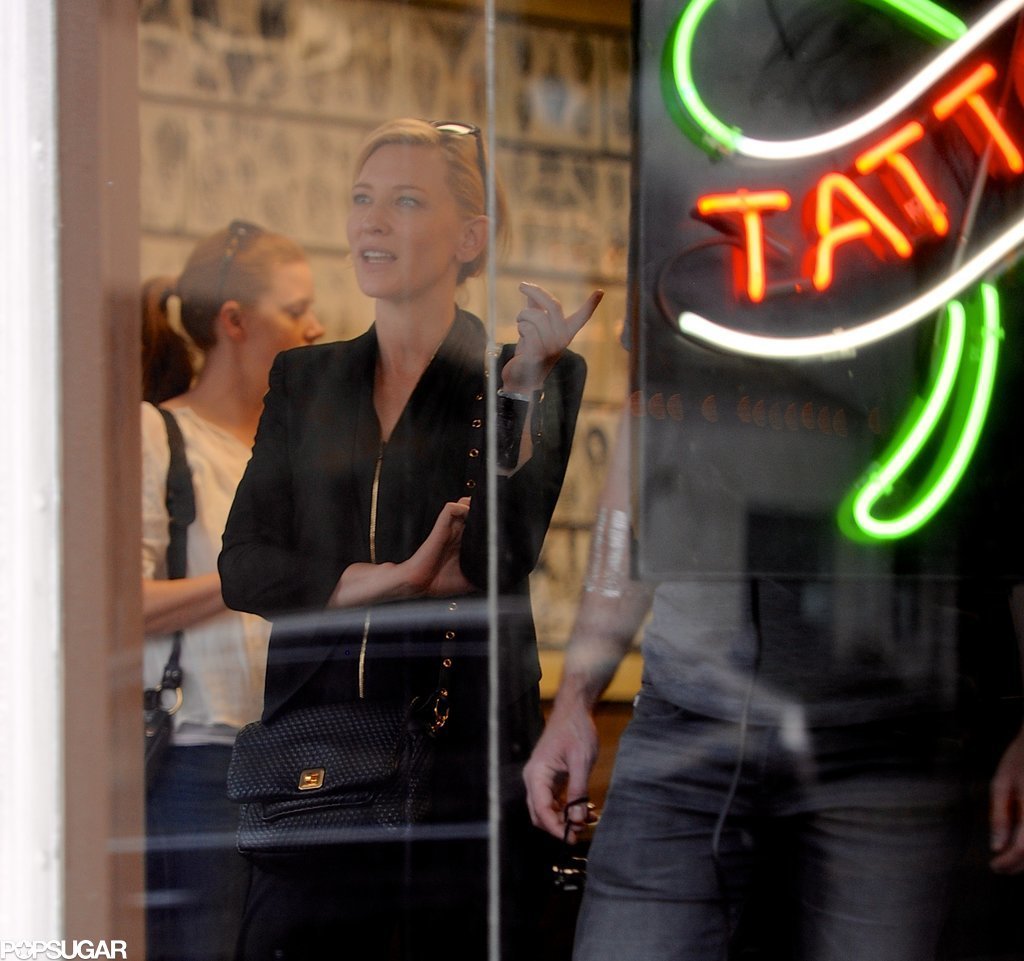 Cate Blanchett Amy Adams Getting Tattoos After Oscars, Hay una lesbiana en mi sopa