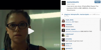 Nuevos clips de la segunda temporada de ‘Orphan Black’ en su cuenta de Instagram