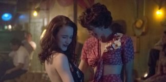 Rachel Brosnahan, croqueta vintage en ‘Manhattan’