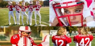 Fútbol americano con los Ángeles de Victoria’s secret