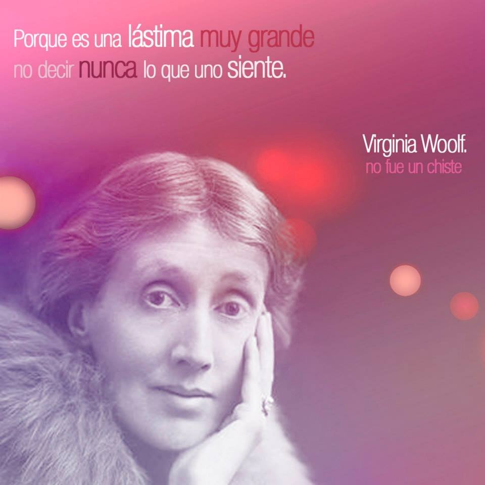Virginia Woolf, Hay una lesbiana en mi sopa