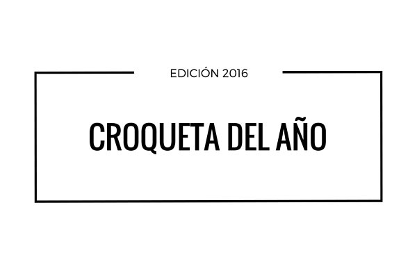 CROQUETA DEL AÑO (2)