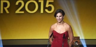 Carli Lloyd, nombrada Mejor jugadora del año por la FIFA