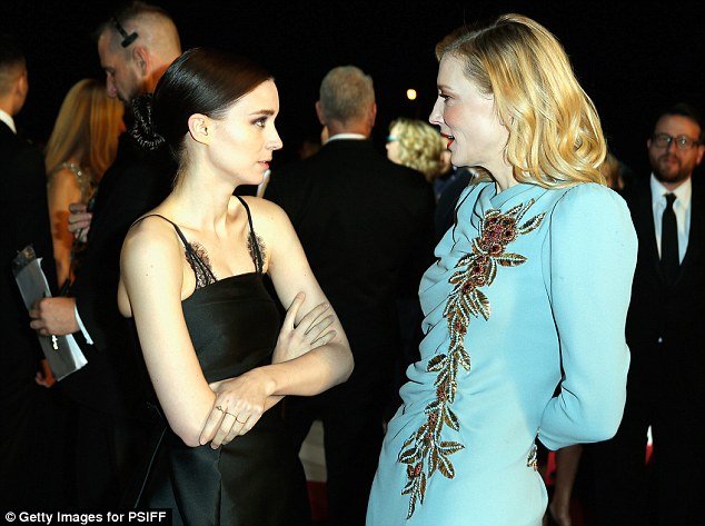 cate blanchett palm springs rooney mara