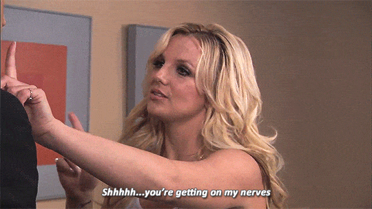 Britney Spears Nerves 1, Hay una lesbiana en mi sopa