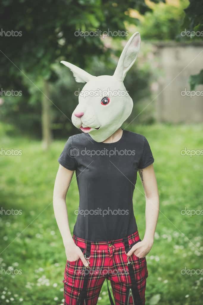 rabbit-mask--lesbian-woman