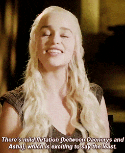 Daenerys Yara, Hay una lesbiana en mi sopa