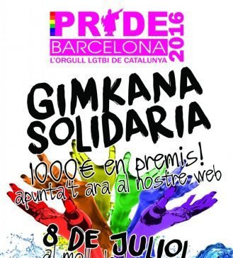 Gimkana Solidaria en el Pride de Barcelona