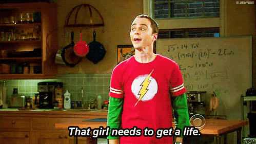 Sheldon That Girl Needs To Get Alif, Hay una lesbiana en mi sopa