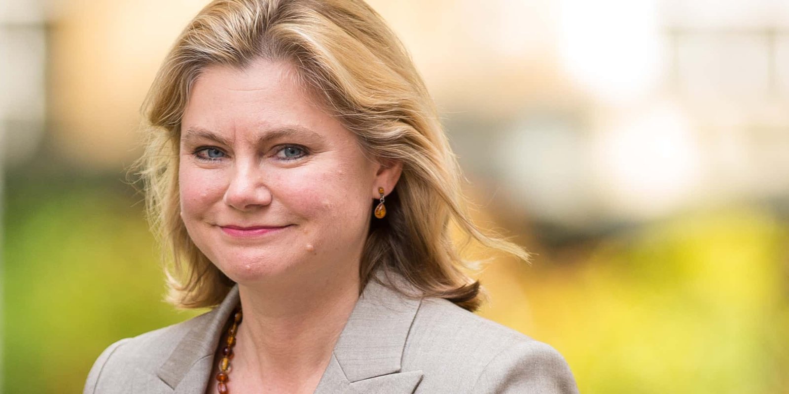 Justine Greening who is to remain International Development Secretary, arrives in Downing Street, Westminster, London.