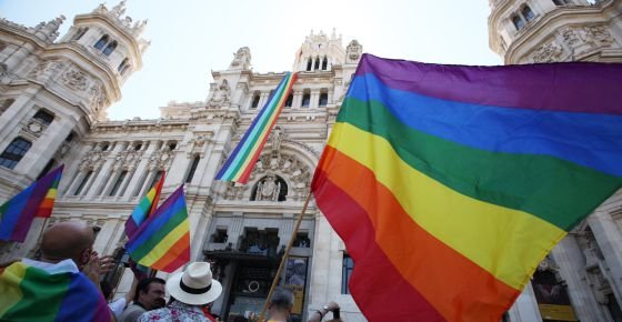 Madrid Gay Lesbian Falg, Hay una lesbiana en mi sopa