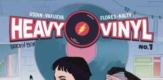 ‘Heavy Vinyl’, trabajadoras de una tienda de discos de día, escuadrón contra el crimen de noche