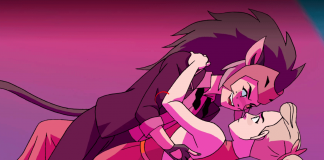 ‘She-Ra’ El poder del arcoíris Catra y Adora en el baile de las Princesas