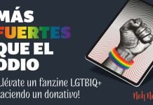 ‘Más fuertes que el odio’, un fanzine para ayudar a los mayores LGBT
