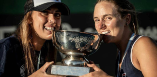 Las tenistas Nadia Podoroska y Guillermina Naya cuentan que están saliendo