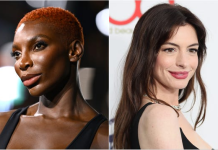 La película lésbica de Anne Hathaway y Michaela Coel sigue viento en popa anne hathaway coel
