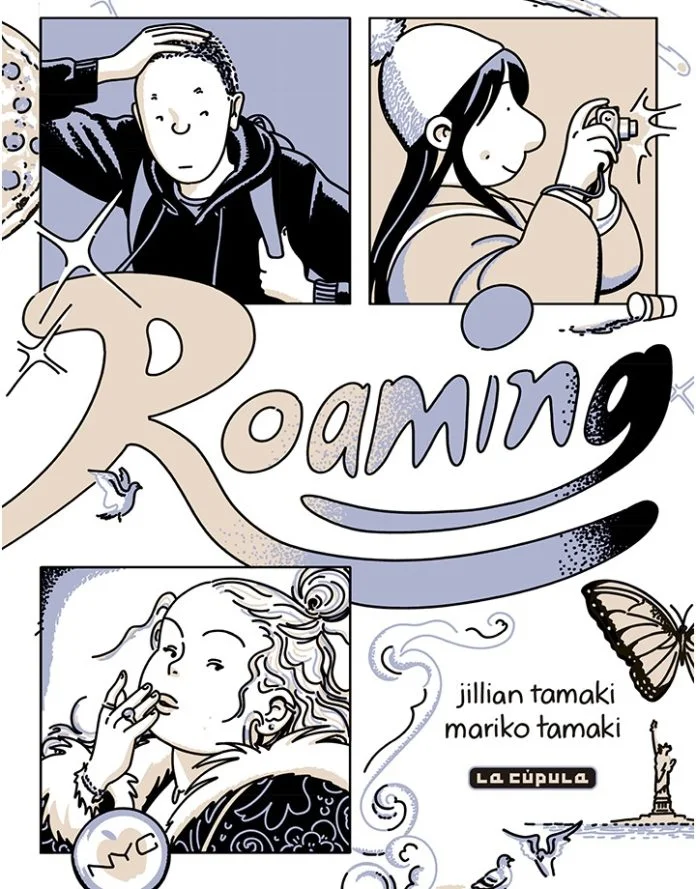Cubierta de "Roaming" de Mariko y Jillian Tamaki en la edición de La Cúpula