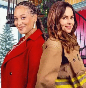 Los reyes se adelantan y nos traen una película lésbica navideña CON UNA BOMBERA